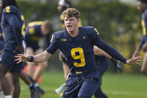 Michigan QB McCarthy focused on Rose Bowl, Wolverines’ title hopes, not his potential NFL future